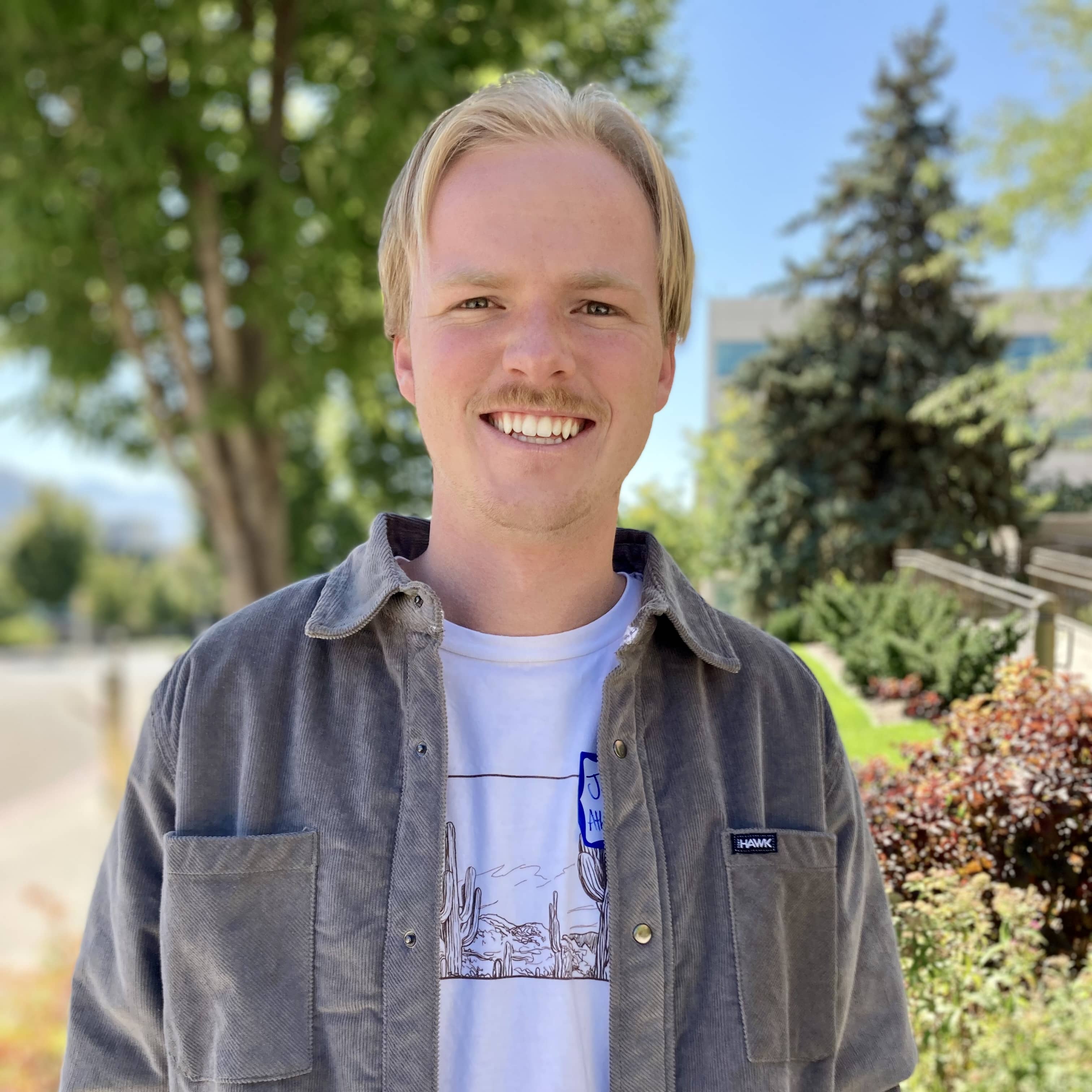 The author Jacob Ahlstrom