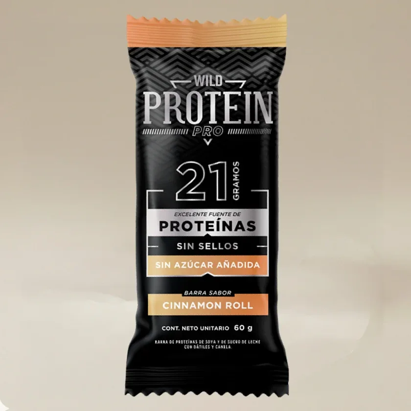 Barrita Wild Protein Pro Cinnamon Roll — Pieza individual