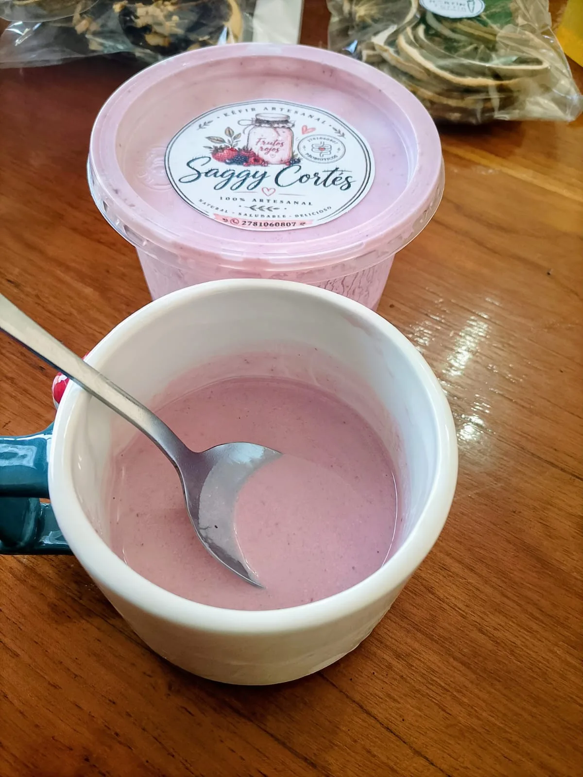Kéfir de frutos rojos 1 litro