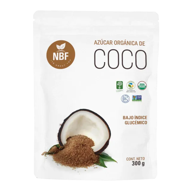 AZUCAR DE COCO ORGANICO (NBF) 300 G