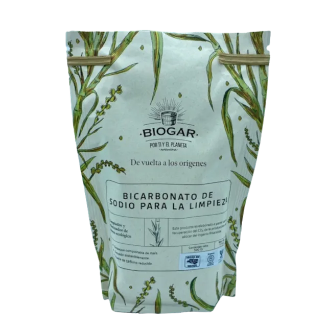 BICARBONATO DE SODIO LIMPIEZA (BIOGAR) 500 G