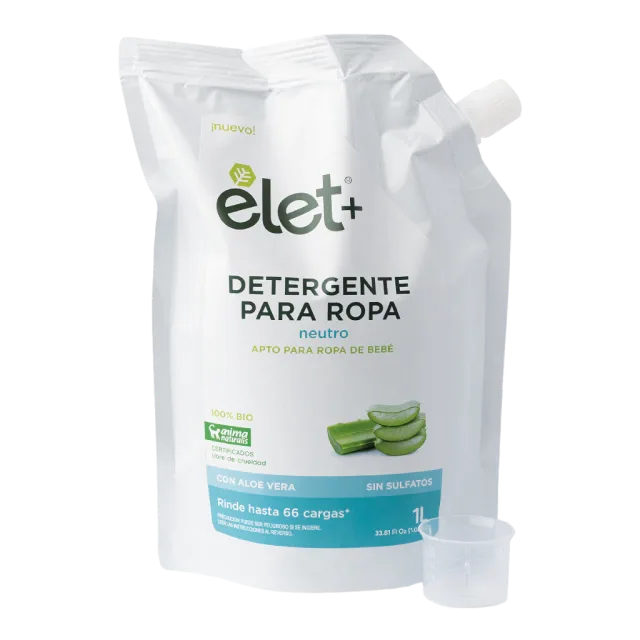 CONCENTRADO DETERGENTE ROPA NEUTRO 10X (ELET+) 1 L