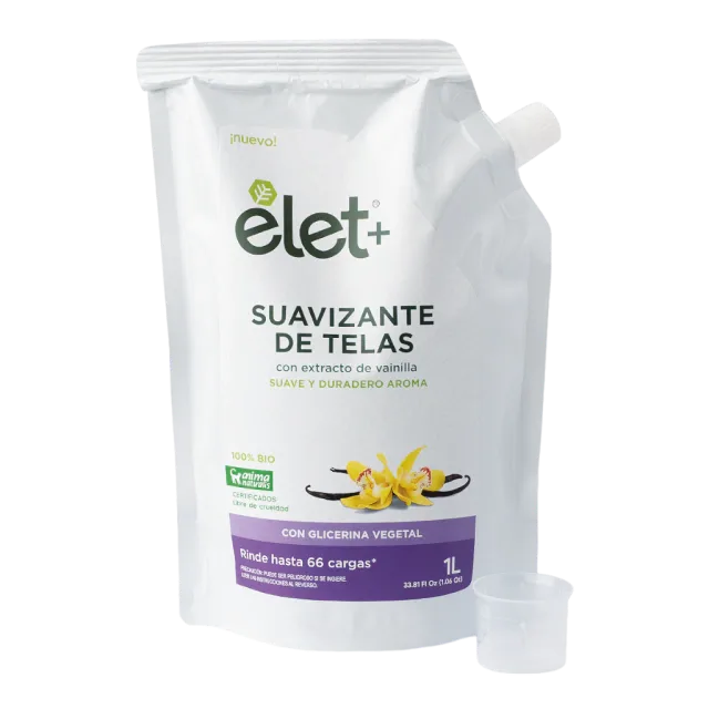 CONCENTRADO SUAVIZANTE DE TELAS VAINILLA 10 X (ELET+) 1 L