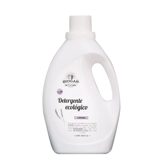 DETERGENTE PARA ROPA ECOLOGICO (BIOGAR) 2 L