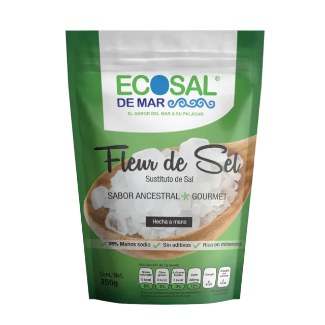FLOR DE SAL ORGANICA (ECOSAL) 250 G