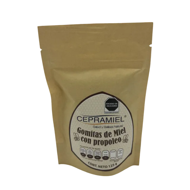 GOMITAS DE MIEL CON PROPOLEO (CEPRAMIEL) 125 G