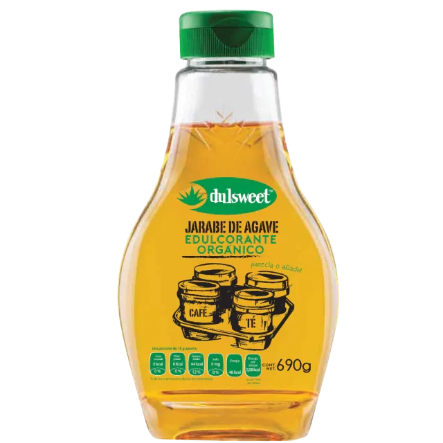 JARABE DE AGAVE ORGANICO (DULSWEET) 690 ML