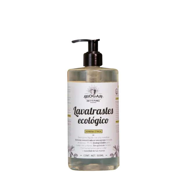 LAVATRASTES ECOLOGICO (BIOGAR) 500 ML