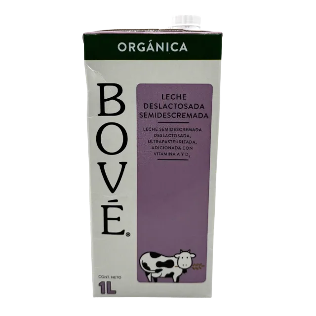 LECHE ORGANICA DESLACTOSADA DE VACA (BOVE) 1L