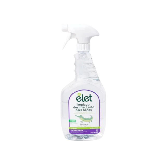 LIMPIADOR DESINFECTANTE BAÑOS LAVANDA (ELET) 1L