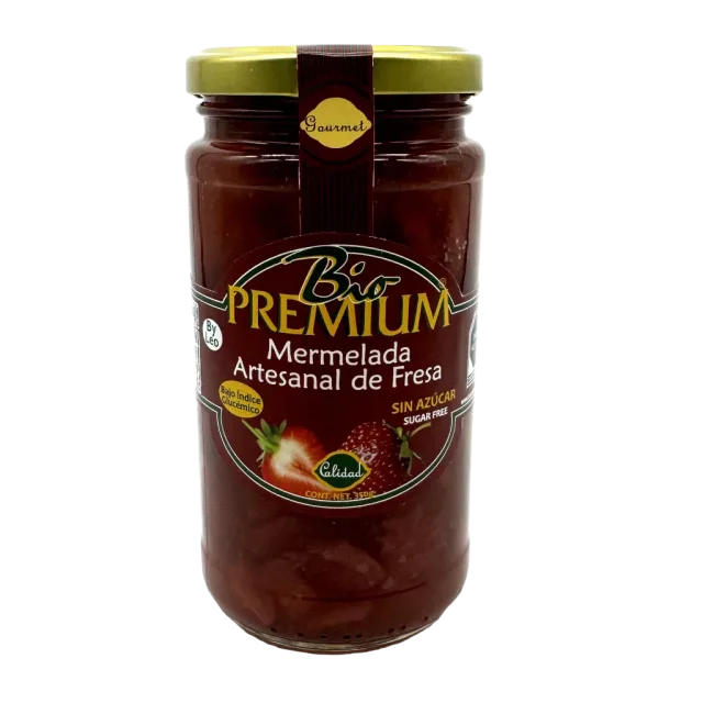 MERMELADA AGROECOLOGICA DE FRESA SIN AZUCAR (BIOPREMIUM) 350 G
