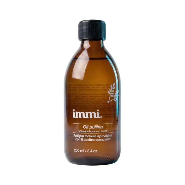 OIL PULLING ENJUAGUE BUCAL AYURVEDA 250 ML (IMMI)