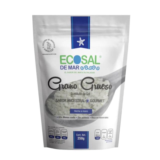 SAL ORGANICA EN GRANO (ECOSAL) 250G