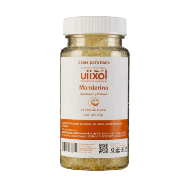 SALES DE BAÑO MANDARINA (UIIXOL) 100 G