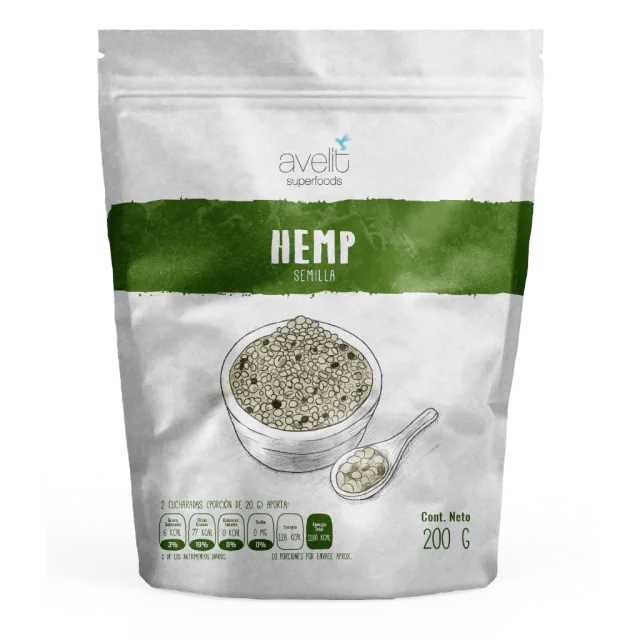 SEMILLAS DE HEMP (AVELIT) 200 G