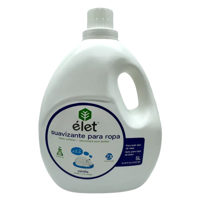 SUAVIZANTE DE TELAS VAINILLA (ELET) 5 L