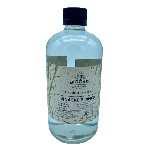 VINAGRE BLANCO USO LIMPIEZA (BIOGAR) 500 ML