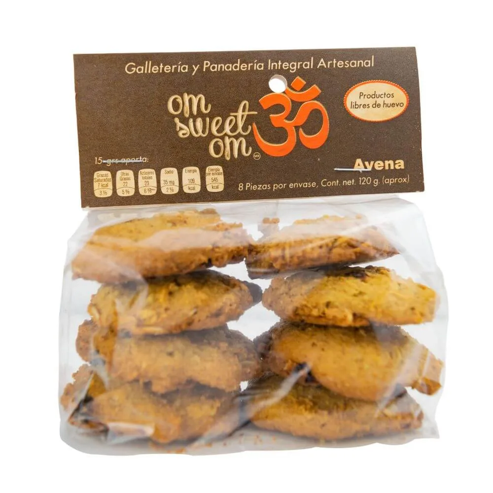 Galletas de Avena y Semillas 8 pzs