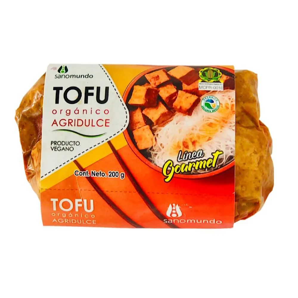 Tofu Orgánico Agridulce (Extra firme en cubos) 200g