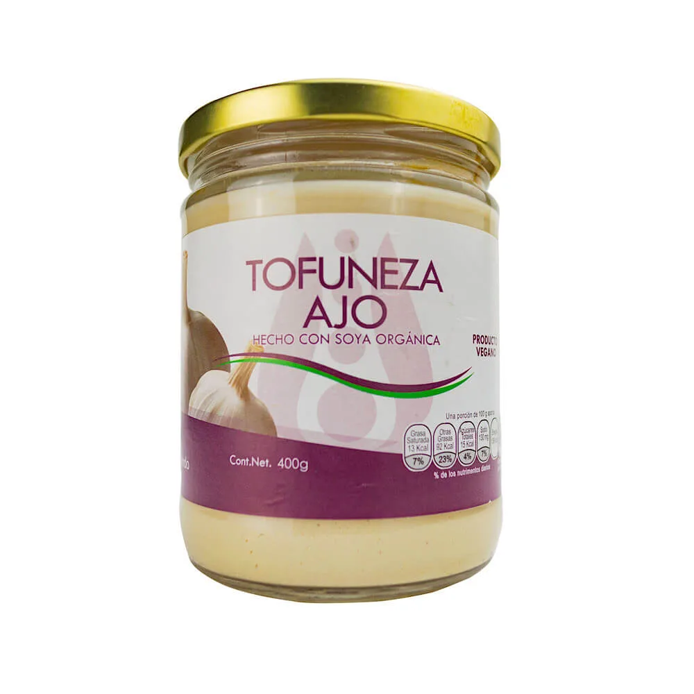 Tofuneza sabor AJO 400g