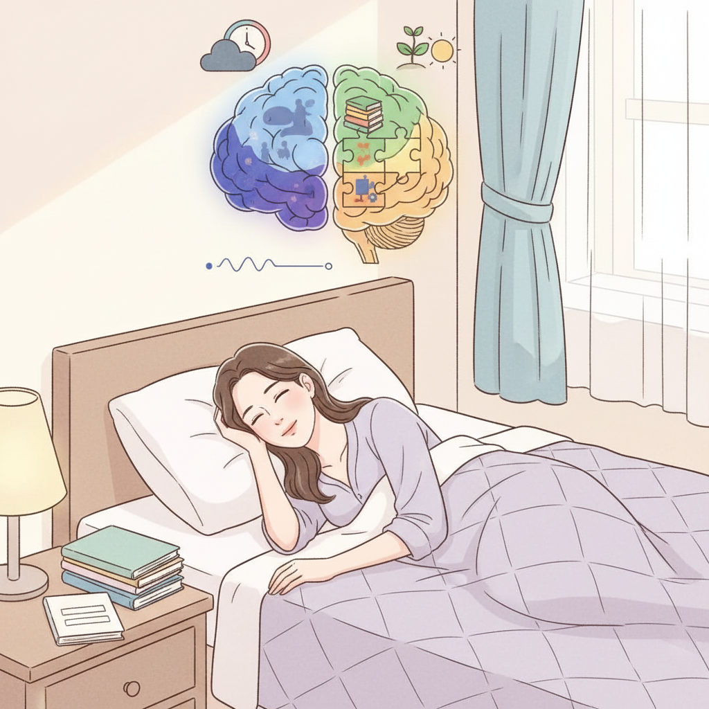 내 잠은 몇 점일까? 렘(REM) 수면과 비렘(NREM) 수면, 각 단계의 진짜 역할과 당신의 정신 건강