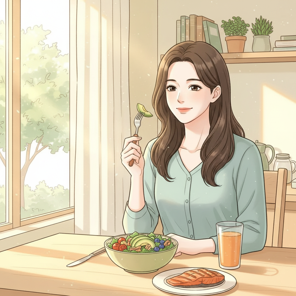 우울증에 도움이 되는 음식들