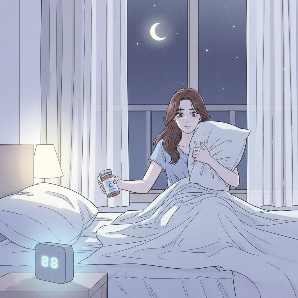 먹는 멜라토닌, 수면에 얼마나 도움이 될까요?