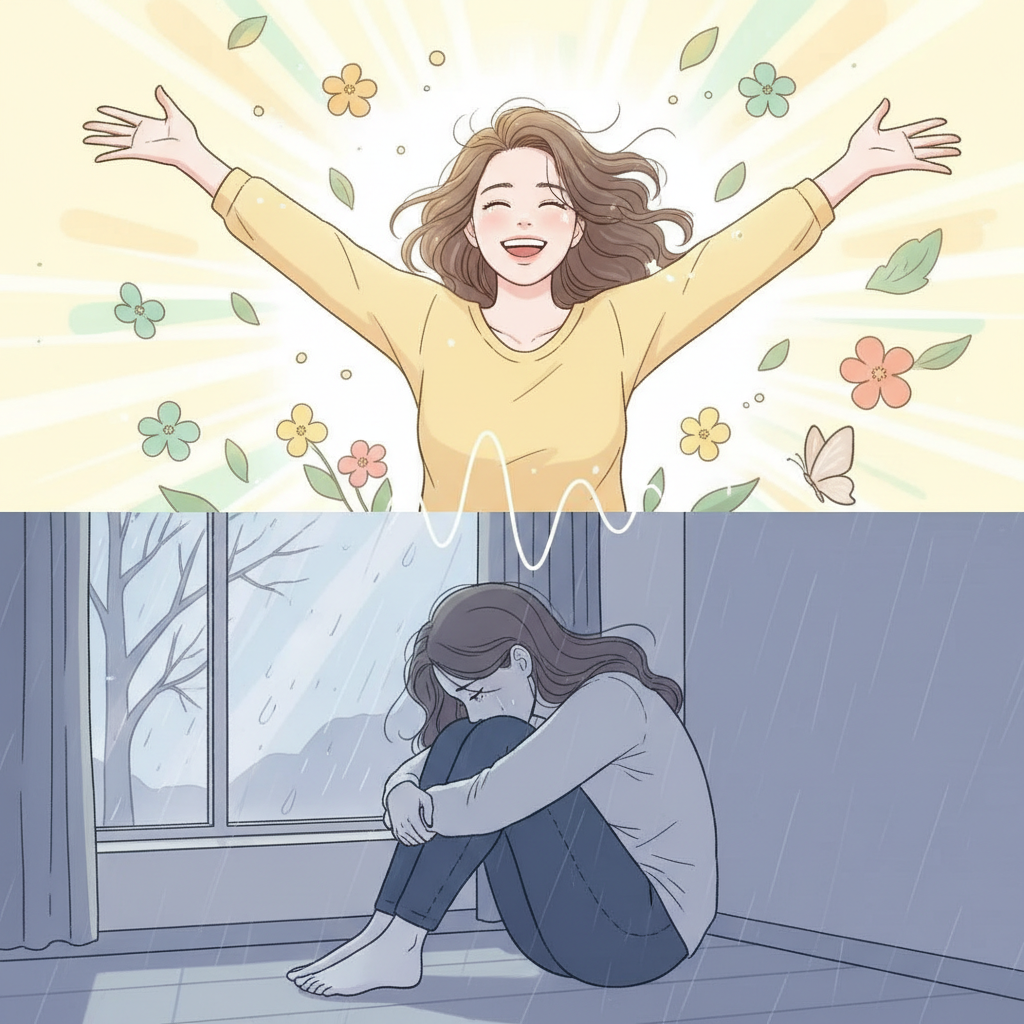 양극성 장애 1형과 2형, 무엇이 다를까요?