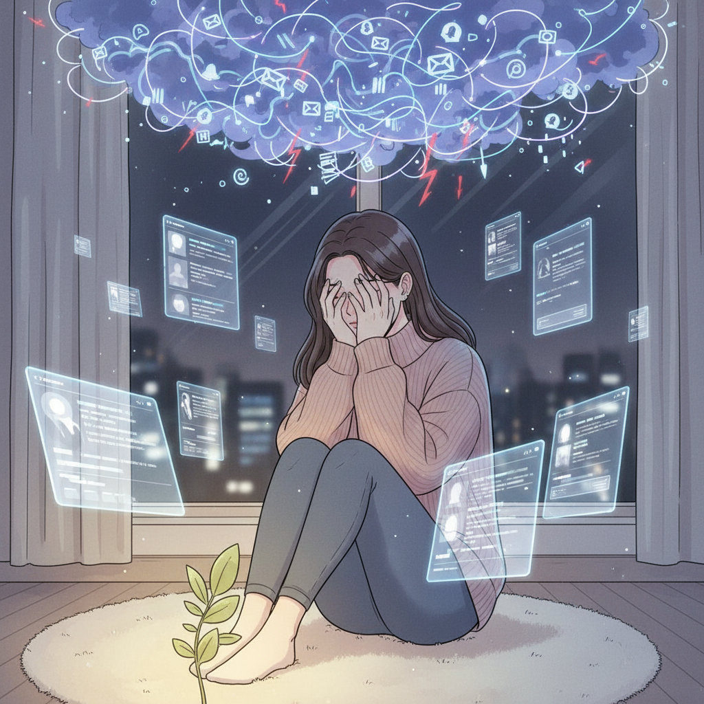 정신과 설명서: 끊임없이 나를 소환하는 디지털 세상, ‘감정적 과부하’로부터 내 마음 지키기