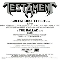 Greenhouse Effect - Testament