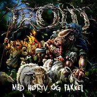 Med høtyv og fakkel - Trold