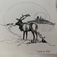 The Circle of Life - Elk Hunter