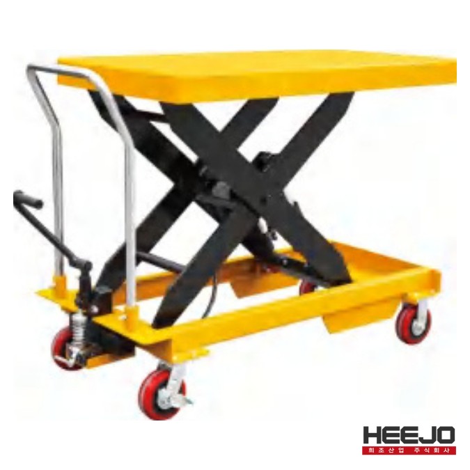 희조 테이블리프트 XL 수동 테이블 리프트 (초대형, 분리형 펌프/풋 페달, 500-2000kg) (HJ-PTD) 1