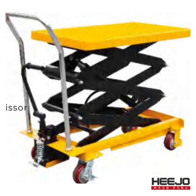 희조 테이블리프트 PTH 수동 테이블 리프트 (초고양정형, HJ-PTH500) 1