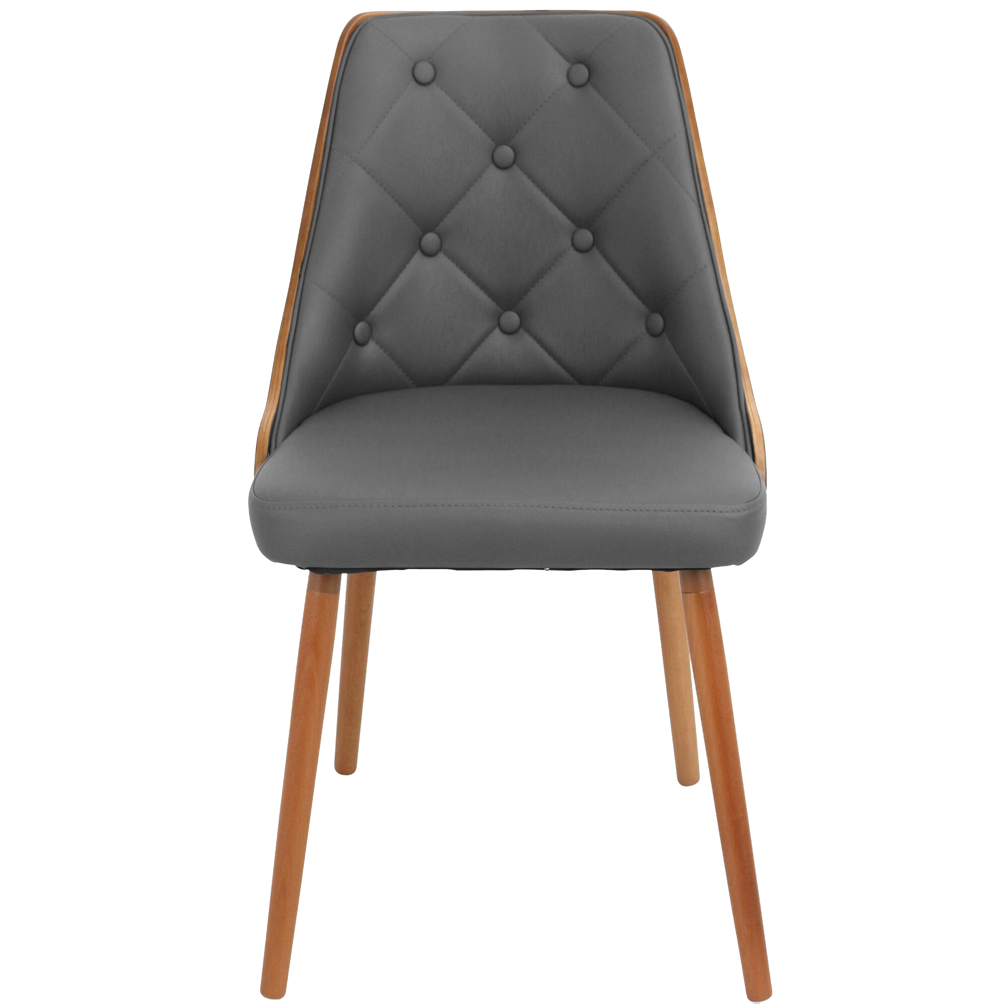 Carter Faux Leather Tufted Upholstered Dining Chair
