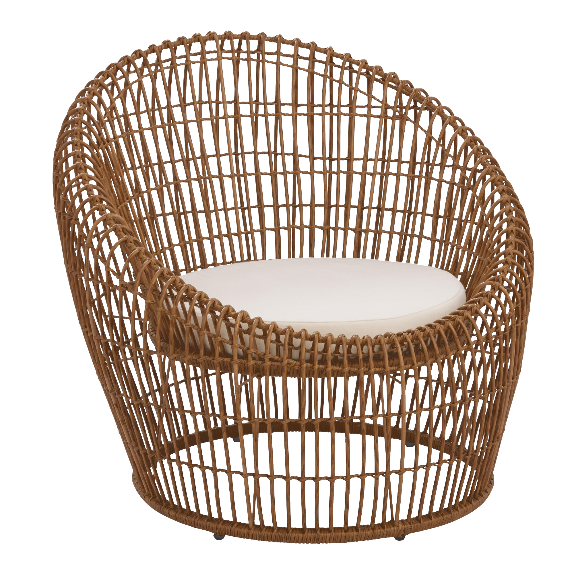 Costa Natural All Weather Wicker Outdoor Cocoon Chair