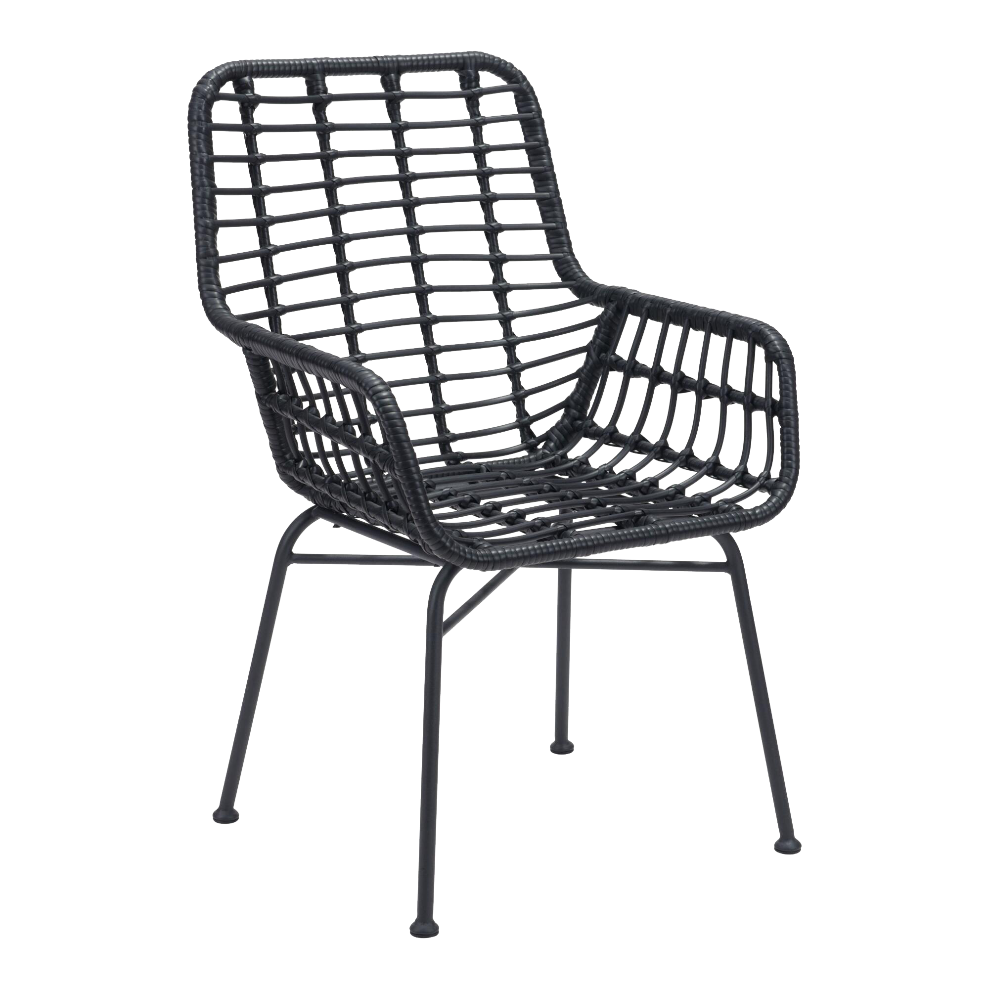 Everett All Weather Wicker Outdoor Armchair Set Of 2
