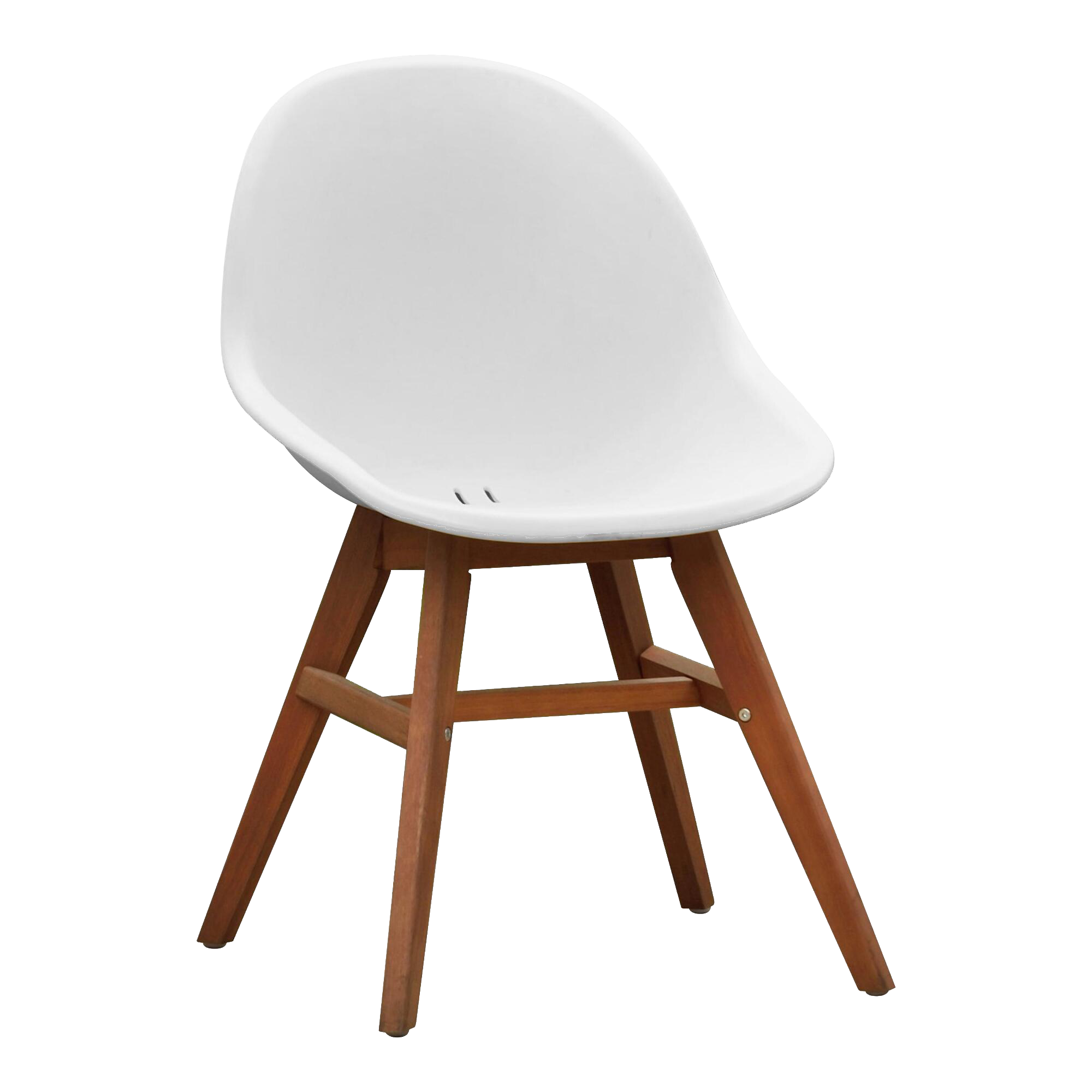 Jarle Molded Resin Outdoor Chair Set Of 2