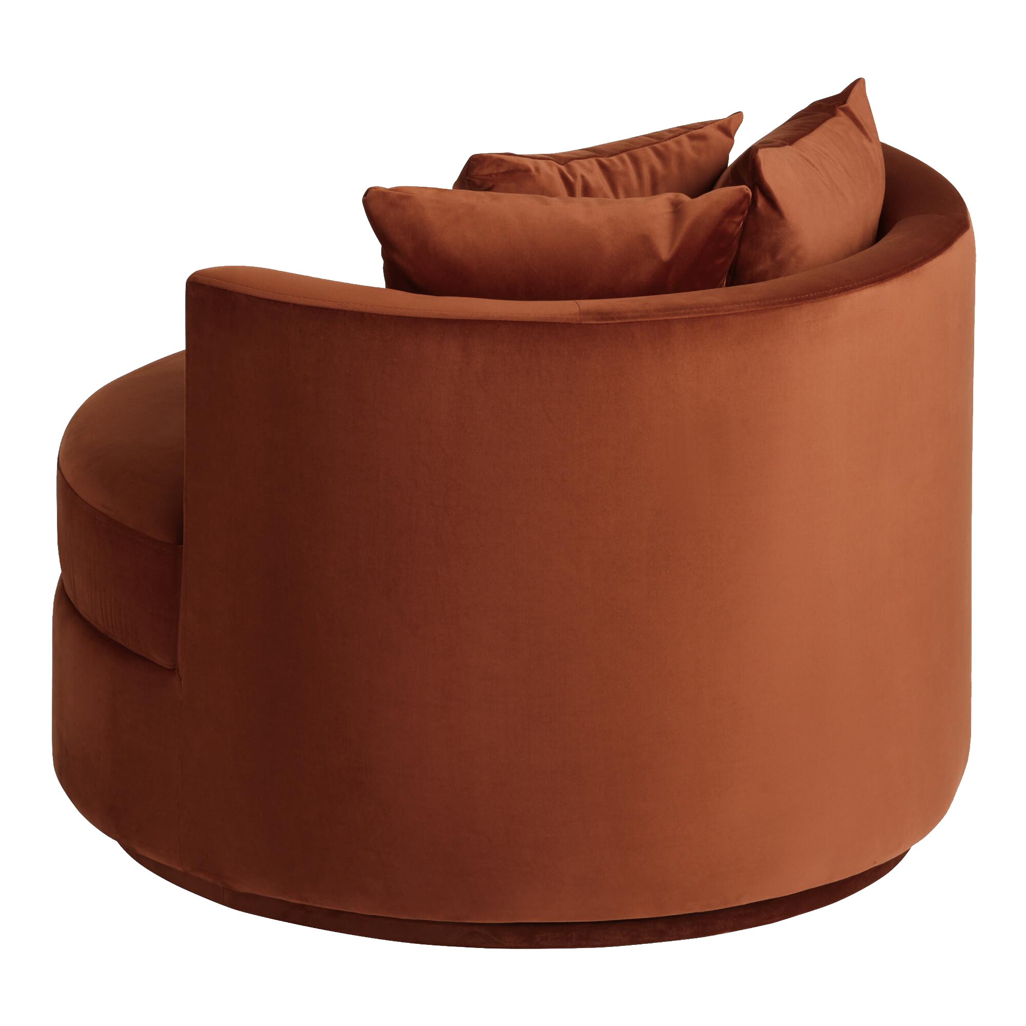 Rico Oversized Upholstered Swivel Chair