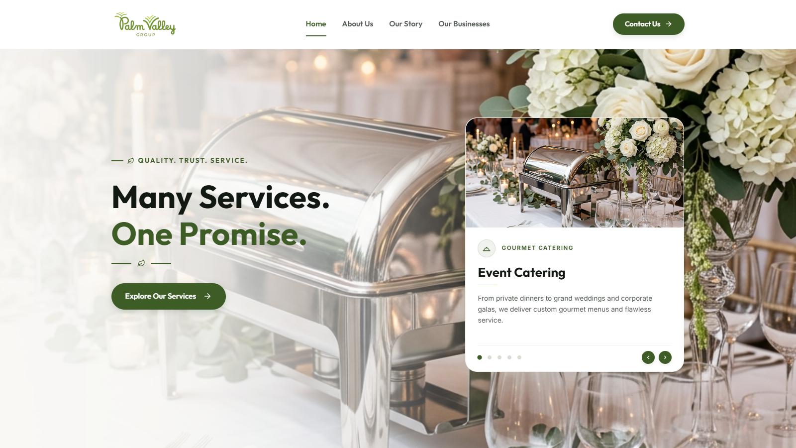 Palm Valley Group Digital Presence