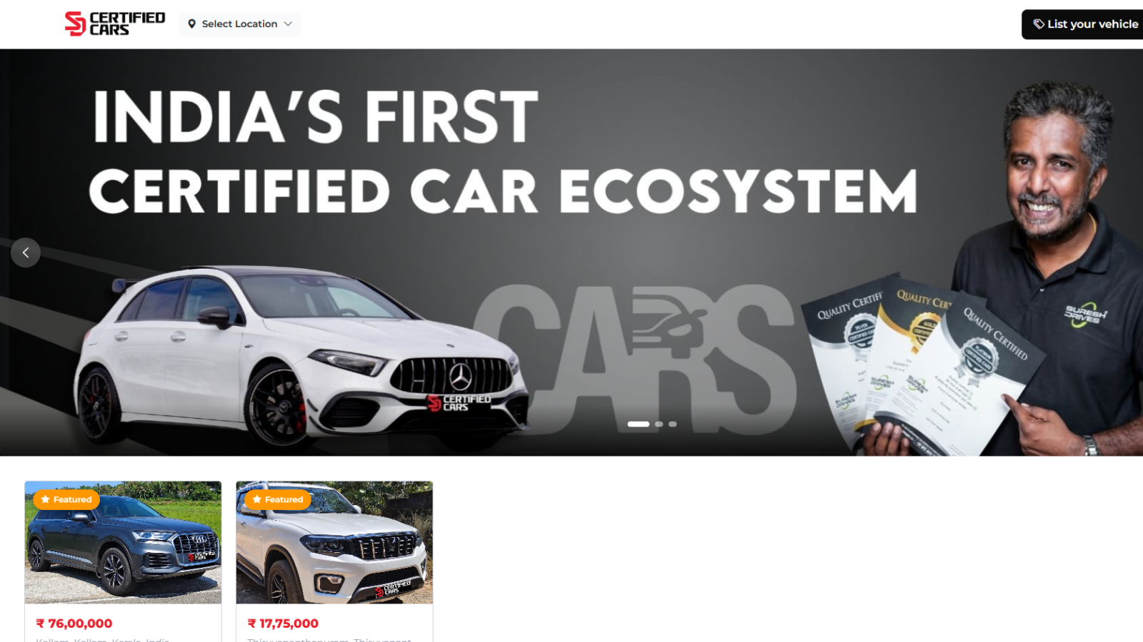 SD Certified Cars