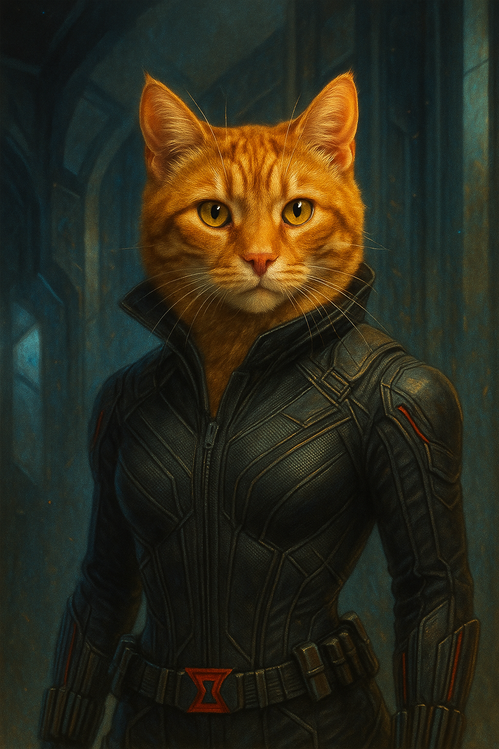 Black Widow Stealth Suit Style