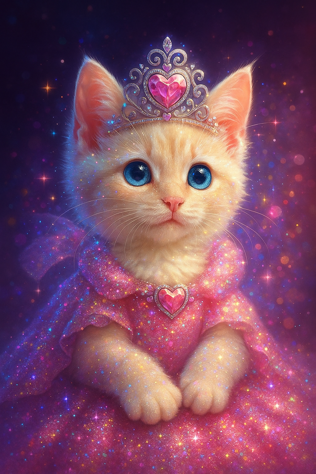 Glitter Fur Princess Style