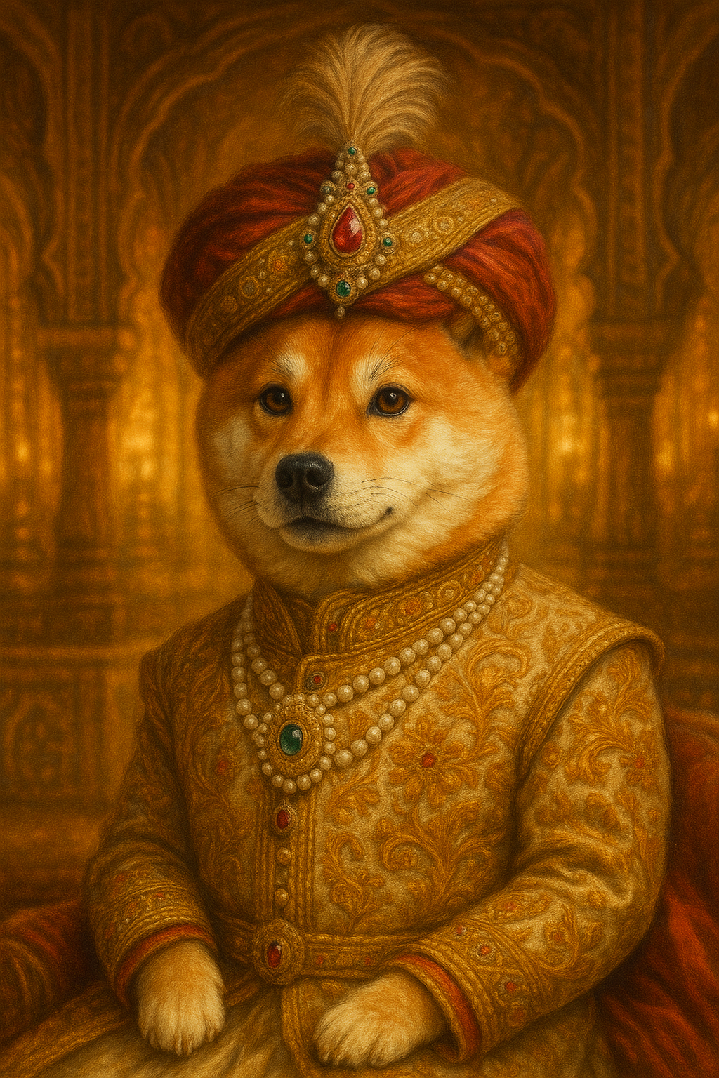 Indian Maharaja Outfit Style