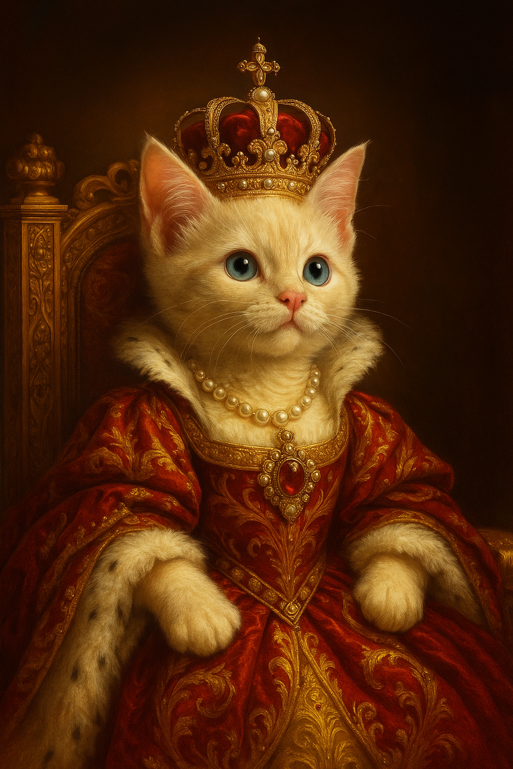 Queen’s Throne Gown Style