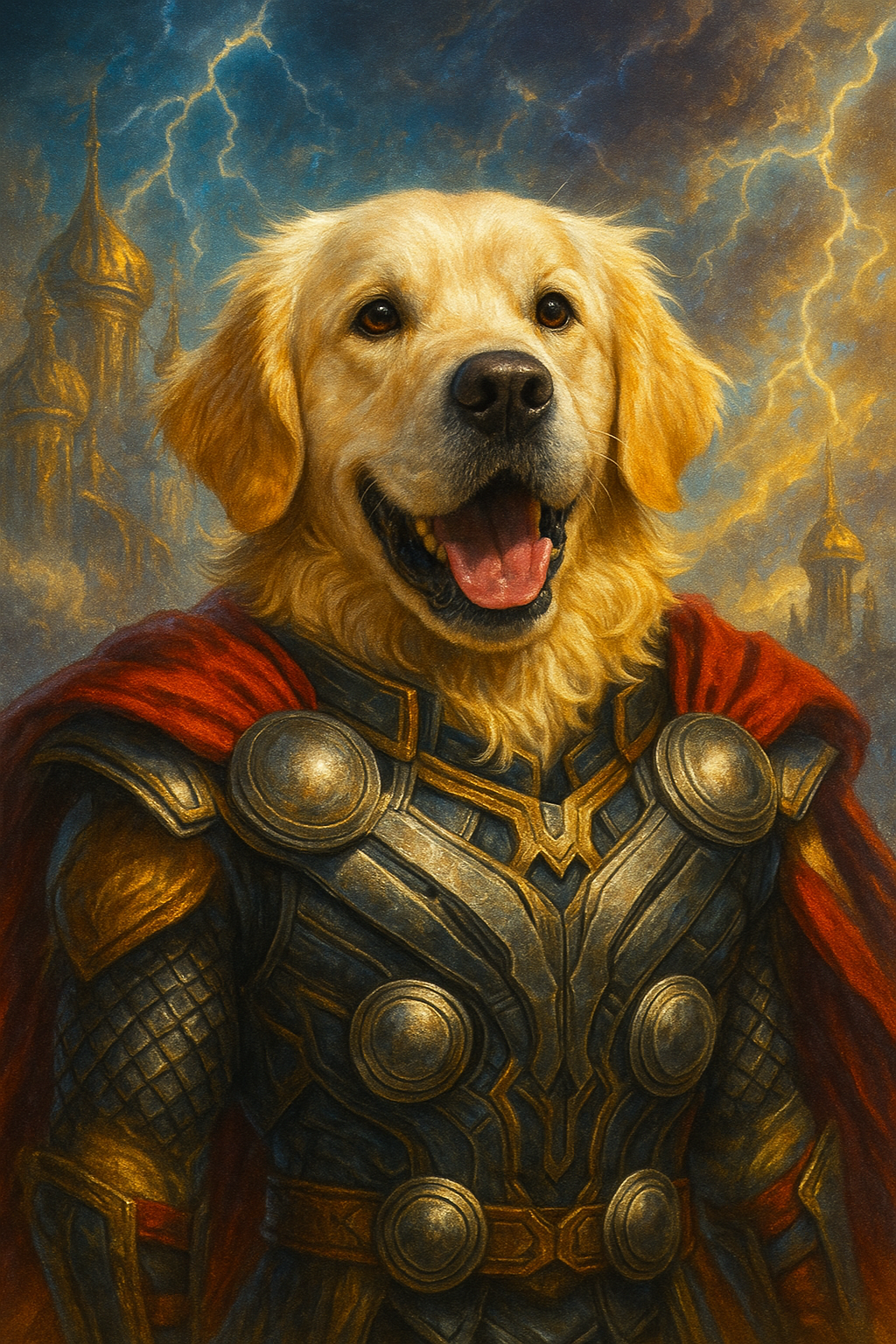 Thor Armor with Cape Style