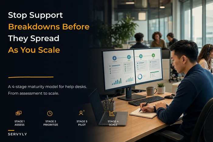 4-Stage Support Maturity Framework to Stop Operational Breakdowns as You Scale