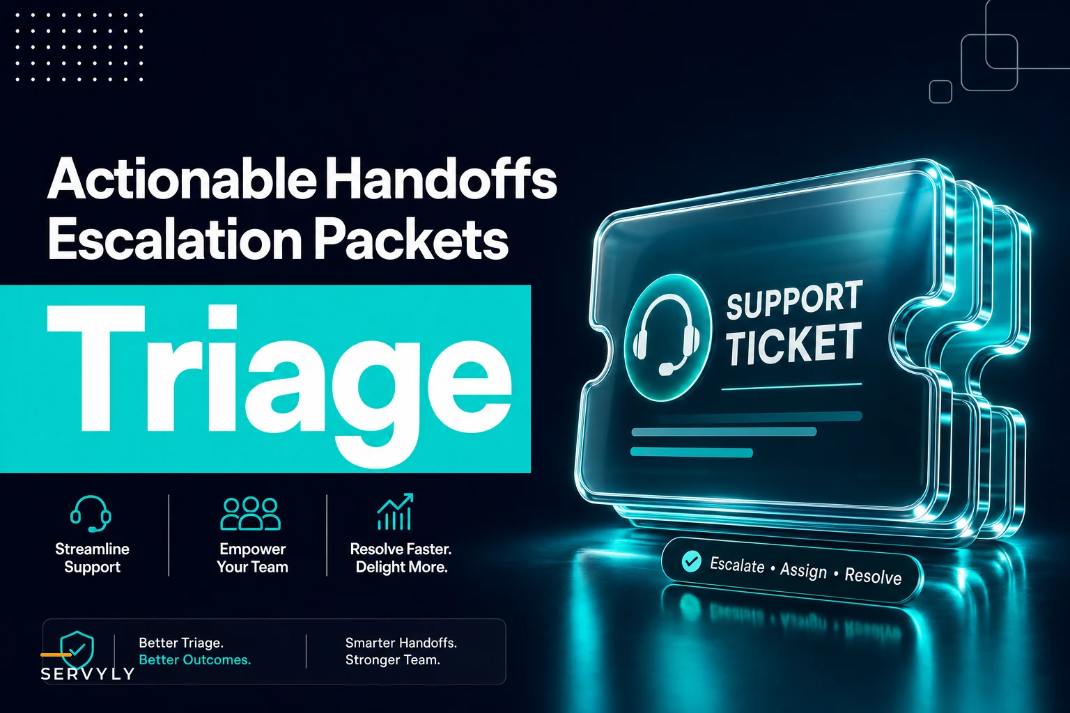 Make Engineering Handoffs Actionable: A Reproducible Escalation Packet and Triage Filters