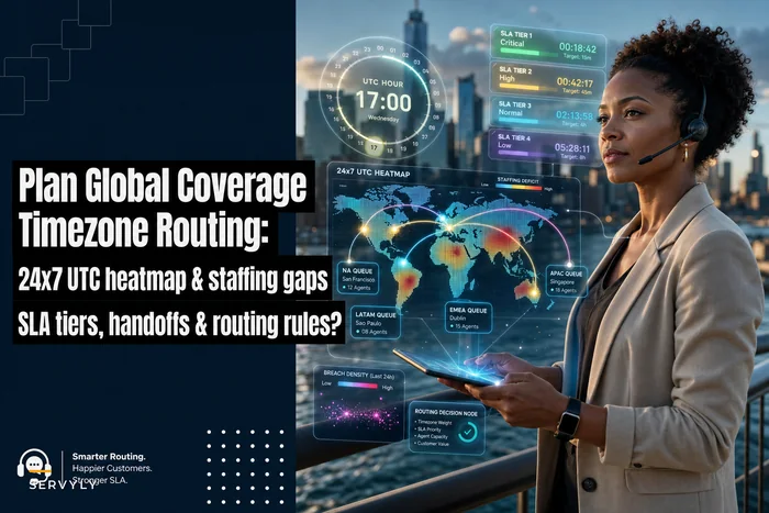 Plan Global Support Coverage with Timezone Routing and SLA Tiers