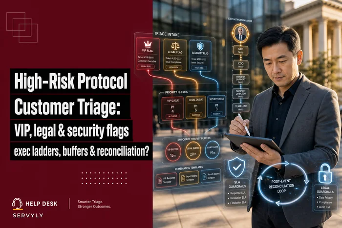 Protocol for High‑Risk Customers: VIP, Legal and Security Triage